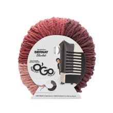 Bernat Blanket O'GO Garn, 1 Packung, Shiraz