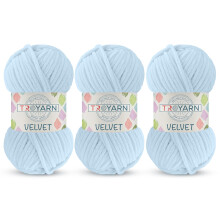 3-pak fljlsgarn til hkling - Chenille-garn 132 Yards Amigurumi-garn Fluffy garn Plysgarn Babytppegarn til hkling Str. 6