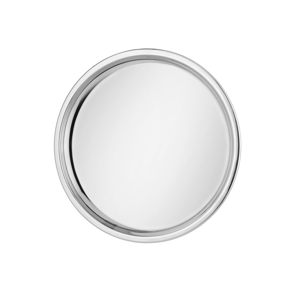 Stainless Steel Plates - 9"""" Round Classic Stainless Steel Kids Plates Non Toxic Plate Bpa Free & Dishwasher Safe (Single) Ahimsa