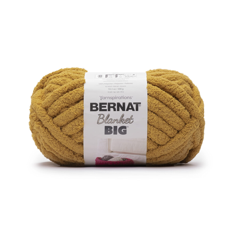 BERNAT Dekentje 'Big', Goud, 300g