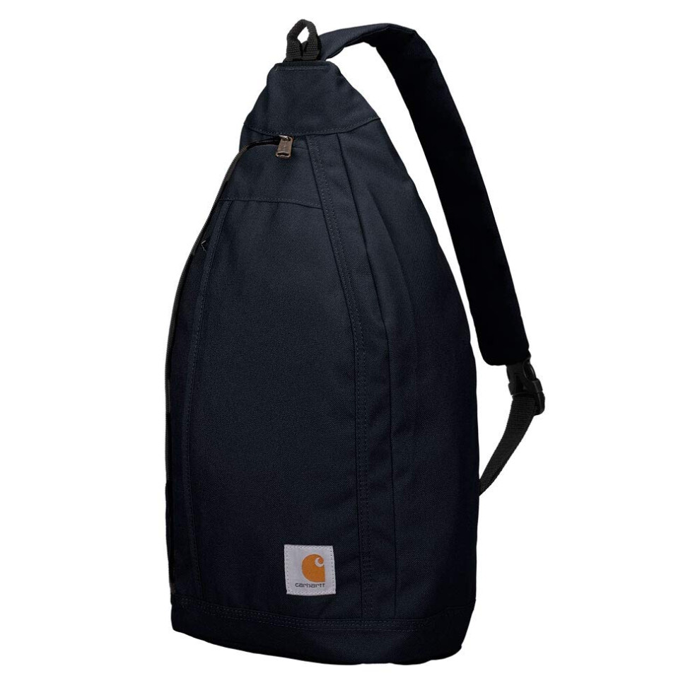 Carhartt Mono Sling Backpack  Unisex Crossbody Bag for Travel and Hiking  Grey