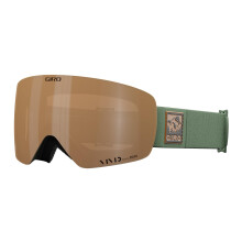 Giro giro gafas de esqu Rs - gafas de snowboard para hombres mujeres y jvenes - correa de vista verde de heds con lentes vvidas de gasolina/infrar