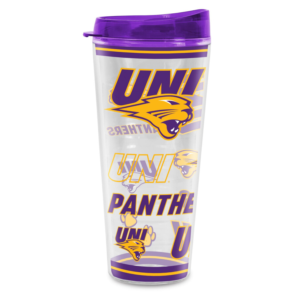 Gobelet En Tritan Double Paroi De 59 Cl (20 Oz) Des Panthers De L'iowa Du Nord De La Ncaa De Rico Industries-image