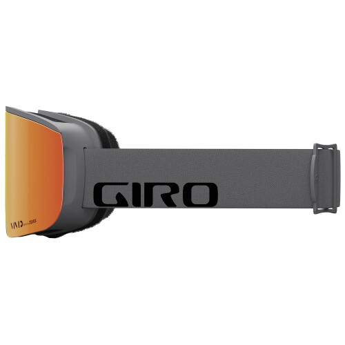 Giro Giro Axis Ski Goggles - Snowboard Goggles for Men - Grey Wordmark Strap avec des lentilles infrarouges vives / vives 1