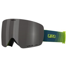 Giro Contour Ski Goggles - Snowboard Goggles for Men & Women - Ano Lime Streaker Strap w/VIVID Smoke/VIVID Infrared Lenses