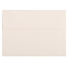 JAM PAPPER A7 Strathmore inbjudningskuvert - 5 1/4 x 7 1/4 - Naturligt vitt linne - 50/pack