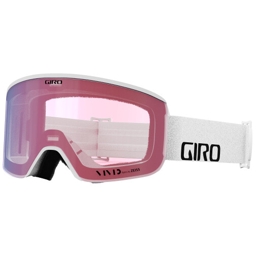 Giro Giro Axe Ski Goggles - Snowboard Goggles for Men - White Wordmark Strap avec des lentilles infrarouges onyx / vives vives 2