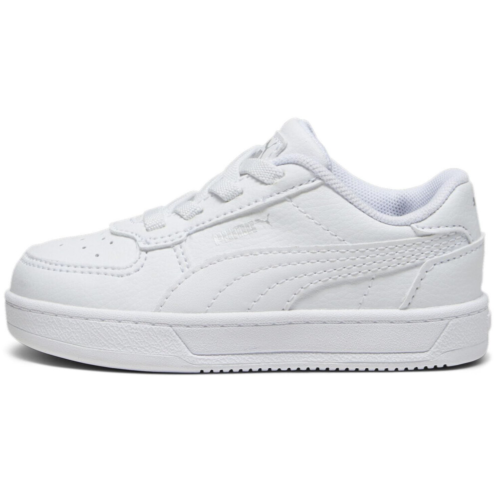 PUMA Shoes Kids Caven 2.0 Alternate Closure Sneaker  7 US Unisex Toddler  White Silver Black