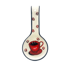 ACK Toscany Colofful Coffee Bean PEINT PEINTE CERAMIQUE SUPPORT DE COIE CUILLAGE POTON POUR LA COUPE POUR COMPTENDRE USENSIL POUR LA SPATULATION