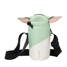 Corkcicle x Star Wars Grogu Crossbody Water Bottle Sling Bag Fits 16 oz to 40 oz Tumbler - Water Bottle Holder with Strap Securely Holds Bottle Car