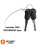 Kryptonite Cabo de Cadeado KryptoFlex Kryptonite para Bicicleta, 2FT/6FT/10FT Longo, 12mm Espesso 4