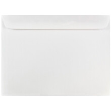 JAM PAPPER 8 3/4 x 11 1/2 hfte kommersiella kuvert - vitt - 25/pack