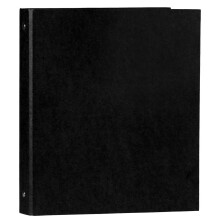 JAM PAPER Kraft 1 inch Binder - Zwart Gerecycled Kraft 3 Ringband - Afzonderlijk verkocht