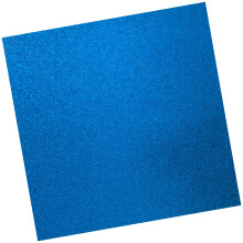 Cartulina azul brillante de 30 x 30 cm, 10 hojas de cartulina de colores para scrapbooking, tarjetas y manualidades (azul)