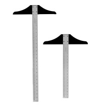 Ludwig Precision Standard T-Square pro umeleck rmovn a kreslen 18palcov a 24palcov (2 balen) Strbrn