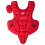 CHAMPRO Optimus MVP Chest Protector  13.5""""  Scarlet Red 3