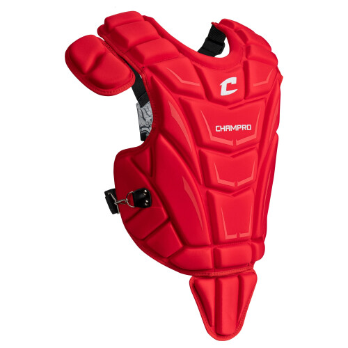 CHAMPRO Optimus MVP Chest Protector  13.5""""  Scarlet Red 1