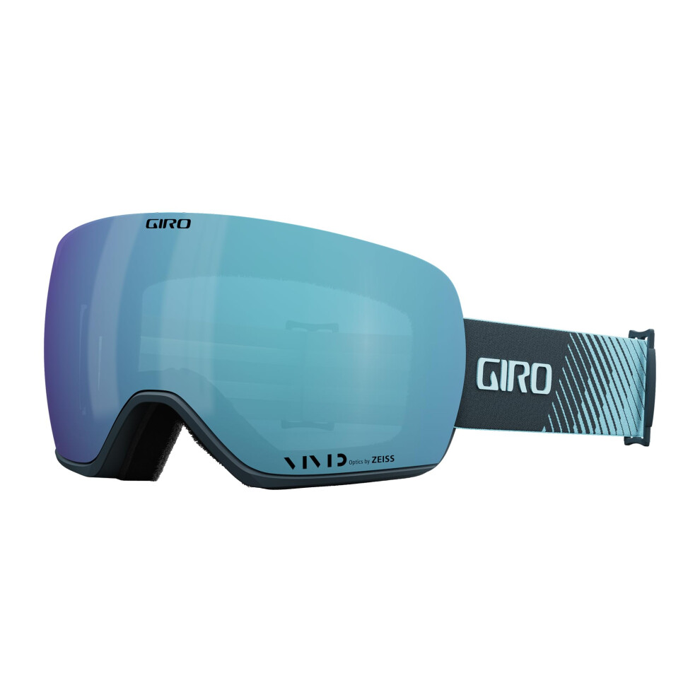 Giro Article II Goggles de ski - Snowboard Goggles for Men Women and Youth - Dark Shark Streaker Street avec des lentilles infrarouges royales /
