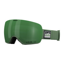 Giro Artculo II Gafas de esqu - Gafas de snowboard para hombres Mujeres y jvenes - Hedge Green All Access Strap con vvida envidia/lentes infrarro