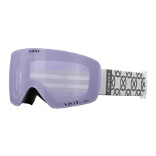 Giro gafas de esqu Rs - gafas de snowboard para hombres mujeres y jvenes - correa de monograma blanco con neblina vvida/lentes infrarrojos vvidos