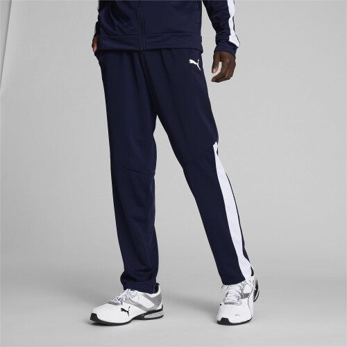 PUMA Herren Contrast 2.0 Jogginghose Peacoat/Wei Small US 1
