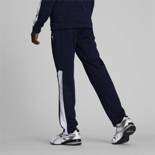 PUMA Herren Contrast 2.0 Jogginghose Peacoat/Wei Small US 2