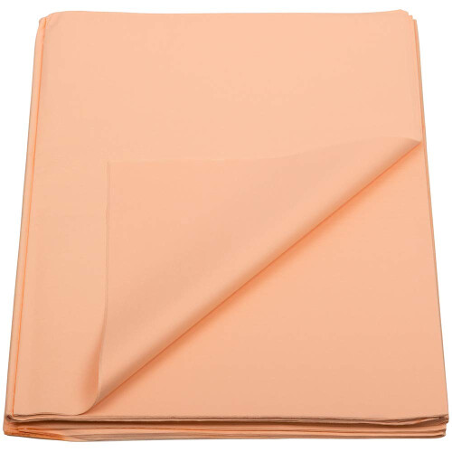 Jam Paper Tissue Paper - Peach - 480 Sheets/Ream
