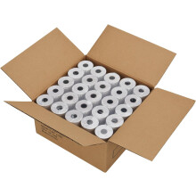 Papier thermique pour re us 2 1/4'' x 85' 500 rouleaux PAPRMA POS Papier pour caisse enregistreuse Papier thermique pour terminal carr Machine