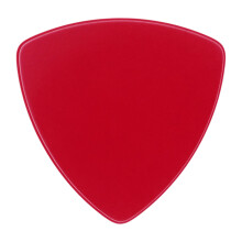 Exotic Plectrums Celluloid Red Guitar Or Bass Pick - 0.71 mm Medium Gauge - 346 Rounded Triangle Shape - 3 Pack  Celluloid-Red-Pick-.71mm-346-3-Pack