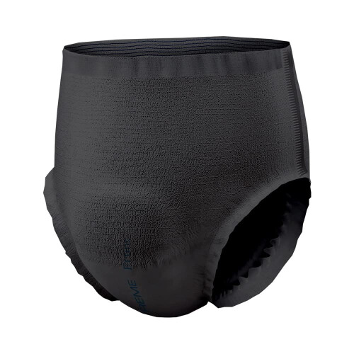 NorthShore GoSupreme Fraldas Incontinência Noturna, Estilo Pullup 8 Horas, Médio, 4 Contagem, Preto, 30-40 polegadas 1