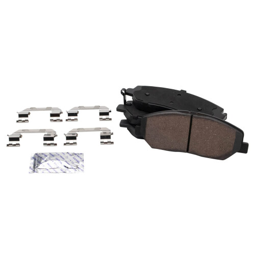 TRQ Front Brake Pads Ceramic Compatible with 2009-2011 Hyundai Genesis 1