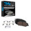 TRQ Front Brake Pads Ceramic Compatible with 2009-2011 Hyundai Genesis 1
