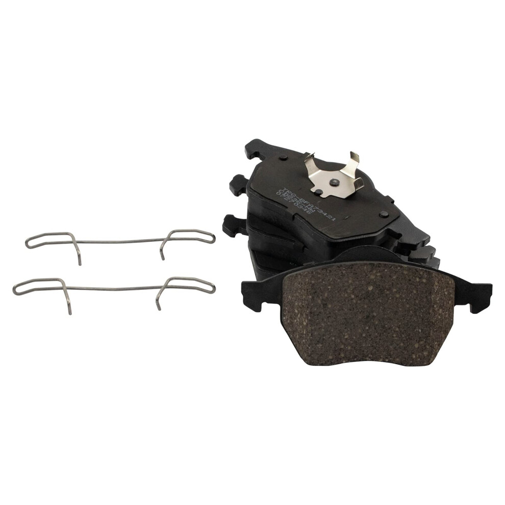 Trq Front Brake Pads Ceramic Compatible With 1996-1999 Audi A4 A4 Quattro 1998 Volkswagen Passat 191213734216
