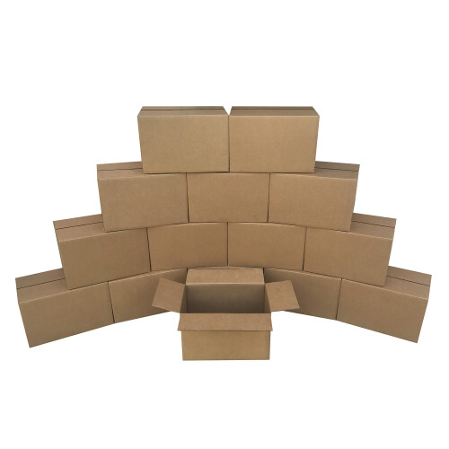 UOFFICE Moving Boxes Bundle - 15 Small Cardboard Packing Boxes 2