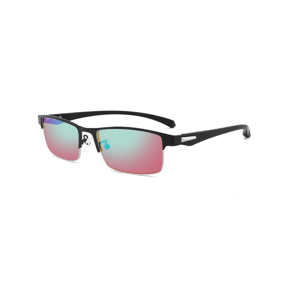 (1pcs) Red Green Colorblind Glasses - Resin Vision Aid for Color Weakness, Instant Color Correction