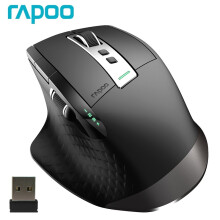 Rapoo MT750L/MT750S Multimodus-wiederaufladbare kabellose Maus, ergonomische 3200-DPI-Bluetooth-Maus, einfacher