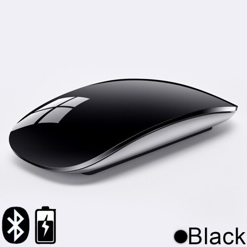(Schwarz) Für APPLE Original Multi-Touch Surface Magic Mouse Für Macbook Pro Air Mini Laptop Tablet PC iPad Bluetooth