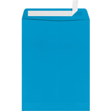 Koperty otwarte LUXPaper 9 x 12 | Obierz i nacisnij | Basen Niebieski | 80 funtσw Tekst | 500 szt