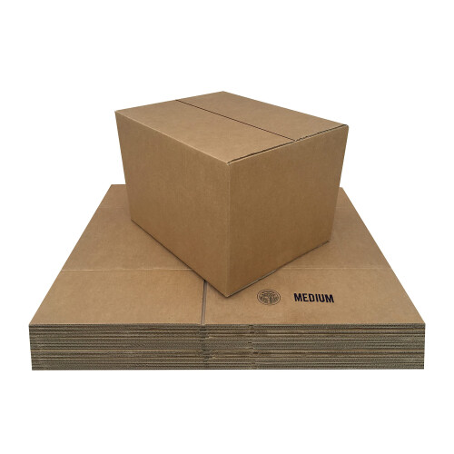 UOFFICE Moving Boxes Bundle  Medium Boxes 15  Medium Corrugated Moving Boxes  Cardboard Boxes For Storage  Packing & Moving  Packing Supplies  Storage 2