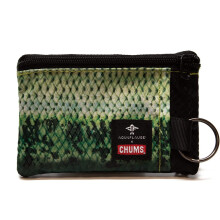 Chums Surfshort Wallet (Aqua Flauge Large Mouth Bass)