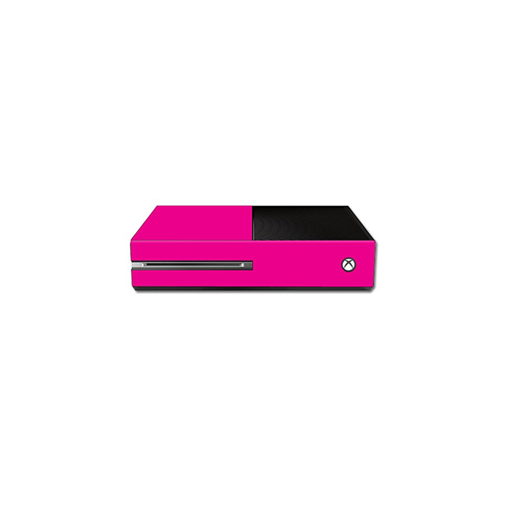 MightySkins Skin Compatible with Microsoft Xbox One Console wrap Sticker Skins Solid Hot Pink-image-OPC-PGSKH8D-NEW
