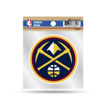 Rico Industries NBA Basketball Denver Nuggets 4""""x4"""" kis stlus matrica