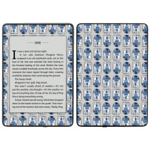 MightySkins Skin Compatible with Amazon Kindle Paperwhite 2018 (Waterproof Model) - Galaxy Bots | Protective Durable and Unique Vinyl Decal wrap Co