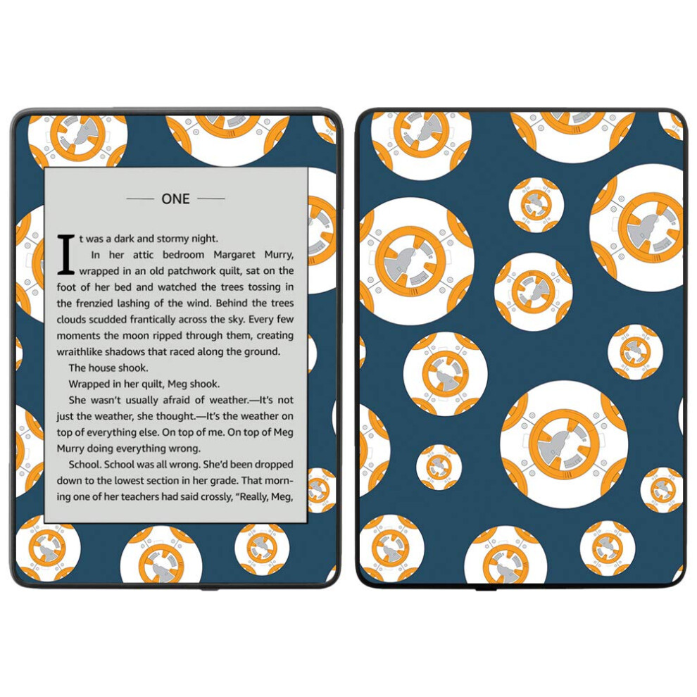 Mightyskins Skin Compatible With Amazon Kindle Paperwhite 2018 (Waterproof Model) - Mini Galaxy Bots | Protective Durable And Unique Vinyl Decal Wra 703205237522
