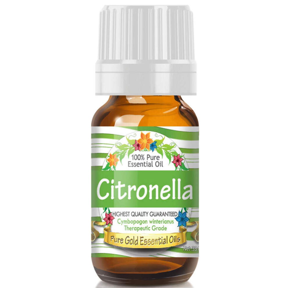 Therische Le Von Pure Gold Therisches Citronella L 0,33 Fl Ssigunzen-image