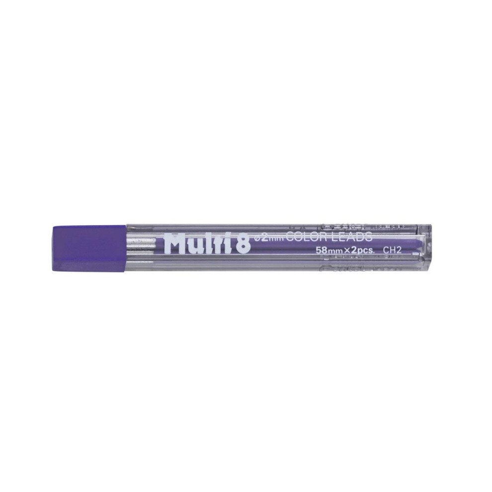 Pentel Multi 8 Color 2 mm Lead Refill  Violet (CH2-V)-image-OPC-PGSKJ2R-NEW