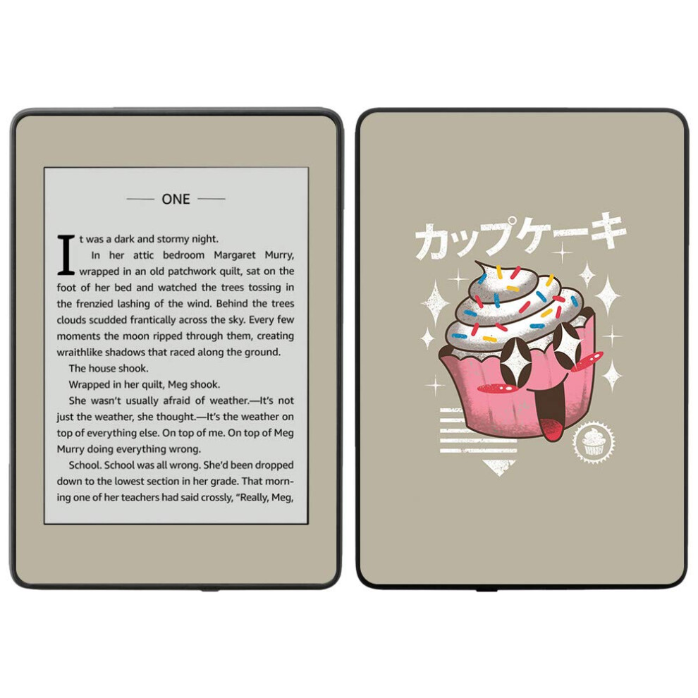 Skin Mightyskins Compatible Avec Amazon Kindle Paperwhite 2018 (ModèLe éTanche) – Cupcake Kawaii | Housse De Protection En Vinyle Durable Et Uniq-image