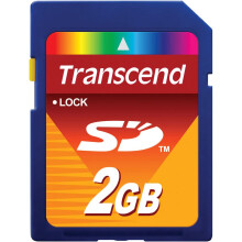 Karta pamieci SD Transcend 2 GB kompatybilna z aparatem cyfrowym Kodak EASYSHARE C653