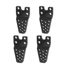 4Pcs ShareGoo Metal RC Car Shock Absorber Mount Adjust Height Angle Stand Suspension Lift Kit Compatible with Traxxas TRX-4 Axial SCX10 SCX10-II 90046