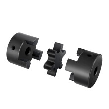 XIKE 1/2"""" bis 3/4"""" L075 Flexibles 3-teiliges L-Backen-Kupplungsset & Gummispinne f  r Holzspalter-Hybrid-Ausr  stungsset